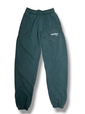 Erewhon Limited Collection Green Fleece Jogger Sweatpants size XS